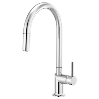 ODIN® Pull-Down Faucet with Arc Spout - Less Handles — 63075LF-PCLHP
