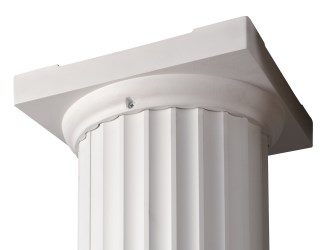 Aluminum Round Fluted Columns
