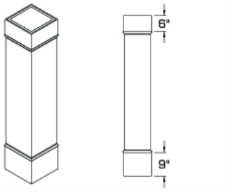 Chamfered Column